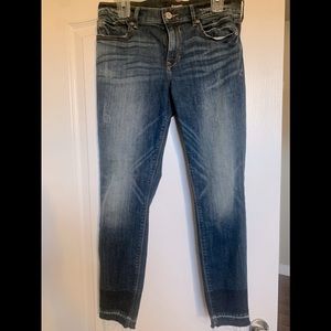 Express mid rise jeans